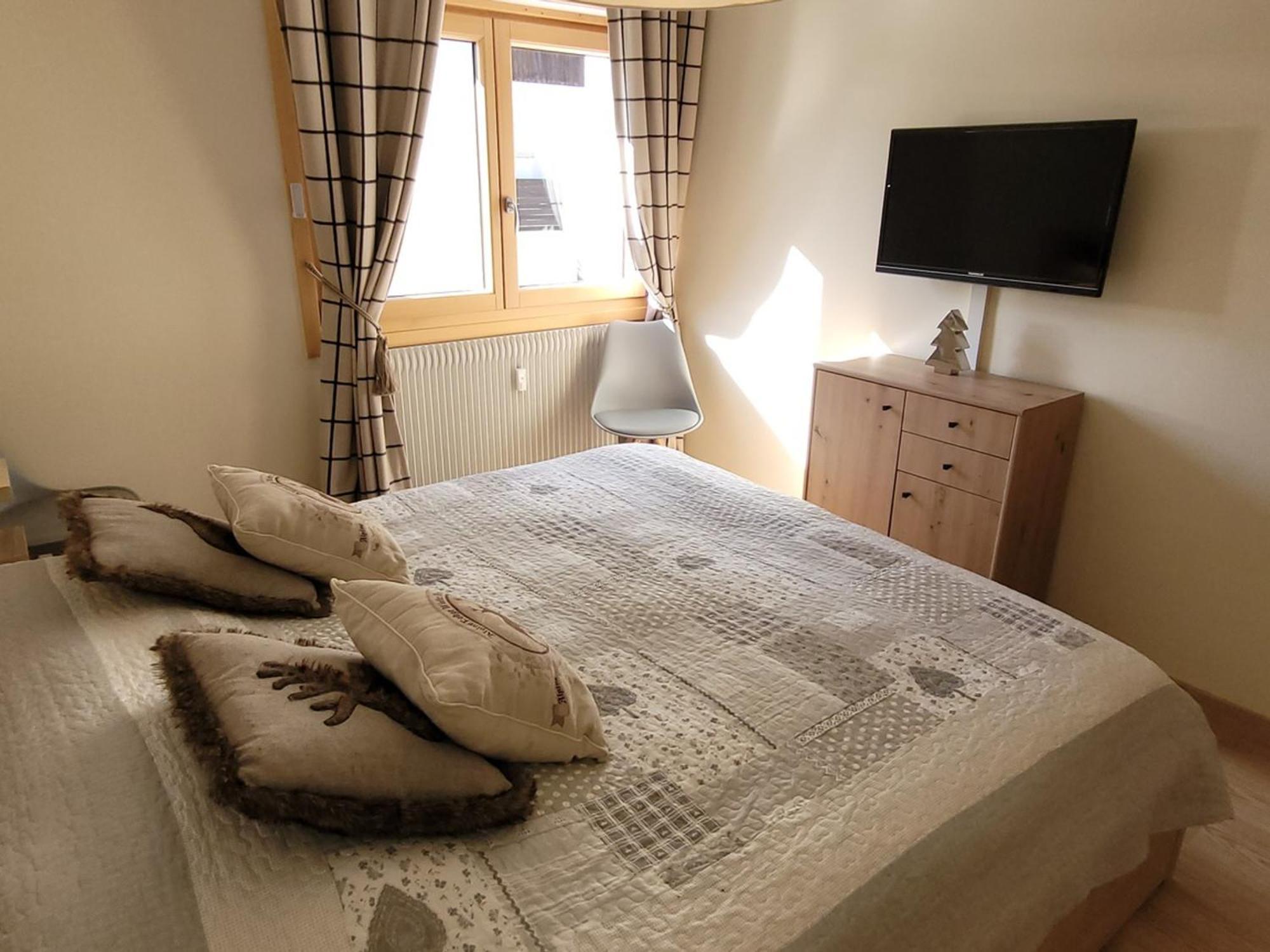 Appartement T3 Renove, Centre Les Gets, Proche Pistes, 6 Pers, Balcon, Parking, Equipements Complets - Fr-1-598-30 Eksteriør billede