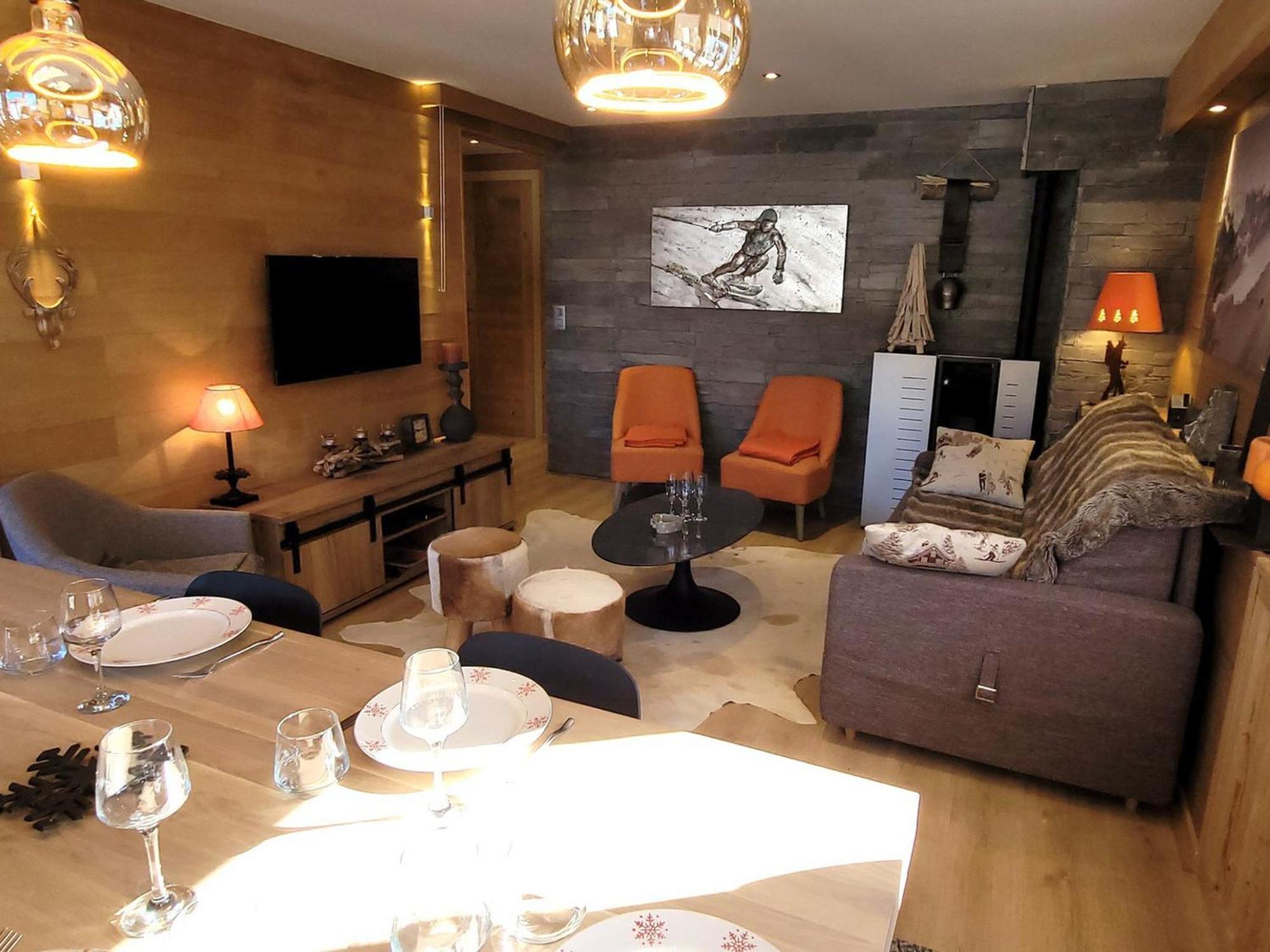 Appartement T3 Renove, Centre Les Gets, Proche Pistes, 6 Pers, Balcon, Parking, Equipements Complets - Fr-1-598-30 Eksteriør billede